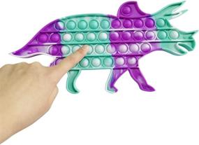 img 1 attached to DinoBubble: Empowering Focus and Relieving Anxiety with Fidget Dinosaur Assortment