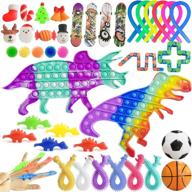 dinobubble: empowering focus and relieving anxiety with fidget dinosaur assortment logo