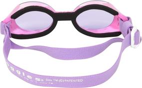 img 1 attached to 🕶️ DogglesILS Medium Dog Goggles with Lilac Flower Frame and Purple Lens