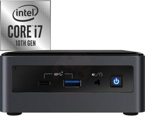 img 1 attached to 💻 Intel NUC NUC10i7FNH1 Mini PC/HTPC: Six-Core i7, Max 4.7GHz, 32GB RAM + 1TB NVMe M.2 SSD, Triple Monitor Support, WiFi, Thunderbolt 3, 4K Capable