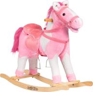 🐎 rockin rider tulip rocking horse: delightful fun for kids and perfect nursery décor logo