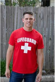 img 1 attached to 👕 LIFEGUARD Officially Licensed Sleeve T Shirt: Stylish Men's Clothing for T-Shirts & Tanks