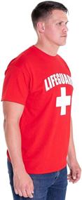 img 3 attached to 👕 LIFEGUARD Officially Licensed Sleeve T Shirt: Stylish Men's Clothing for T-Shirts & Tanks
