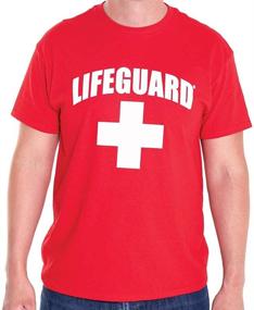 img 4 attached to 👕 LIFEGUARD Officially Licensed Sleeve T Shirt: Stylish Men's Clothing for T-Shirts & Tanks