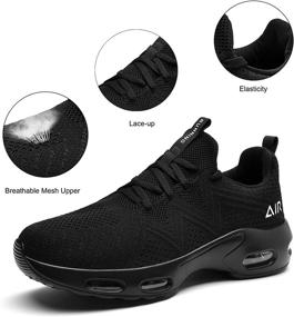 img 2 attached to 👟 FefiYo Men's Lightweight Sneakers: Stylish Athletic Running Shoes with Fashion Appeal