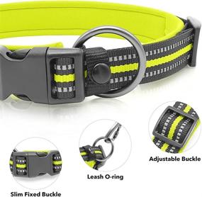 img 1 attached to AziviPET Reflective Comfortable Adjustable Neoprene