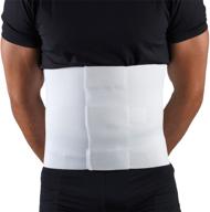 🔆 large 10-inch elastic otc abdominal binder with chest and rib panel логотип