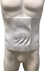 img 2 attached to 🔆 Large 10-Inch Elastic OTC Abdominal Binder with Chest and Rib Panel