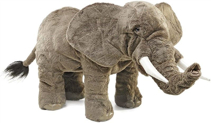 folkmanis 2534 elephant hand puppet 로고
