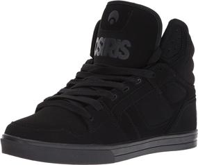 img 4 attached to 👟 Black Skate Shoes for Men - Osiris Men's Clone