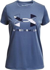 img 2 attached to 👚 Girls' Clothing: Under Armour Graphic Short Sleeve T Shirt - Enhanced SEO