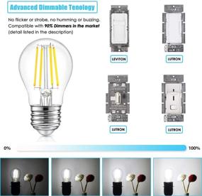 img 2 attached to 💡 Daylight Dimmable Bathroom Light Fixtures
