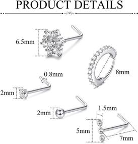img 1 attached to Drperfect Surgical Shaped Piercing Jewelry