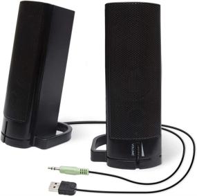 img 4 attached to 🔊 Enhance Your PC Audio Experience with the PC USB Powered Monitor Speaker Sound Bar: CL-SPK20037