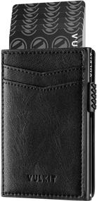 img 4 attached to 🔒 Enhance Security with VULKIT Holder Leather Wallet Protection