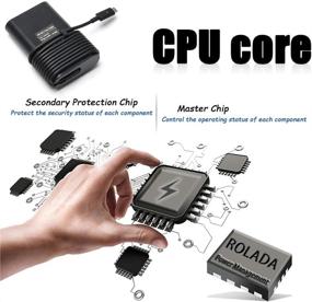 img 1 attached to Dell 65W Type-C AC Power Adapter: Compatible with Latitude, XPS 12/13 Series