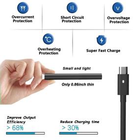 img 2 attached to Dell 65W Type-C AC Power Adapter: Compatible with Latitude, XPS 12/13 Series