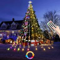 🎄 vibrant color changing christmas lights - 16.4ft 315led dipper star string lights for holiday décor логотип