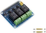 ⚡ waveshare raspberry pi power relay board expansion module - three channel (3-ch) for raspberry pi a+/b+/2b/3b/3b+/4b - capable of handling loads up to 250vac/5a, 30vdc/5a logo