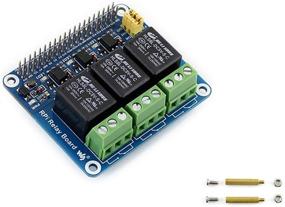 img 4 attached to ⚡ Waveshare Raspberry Pi Power Relay Board Expansion Module - Three Channel (3-ch) for Raspberry Pi A+/B+/2B/3B/3B+/4B - Capable of Handling Loads up to 250VAC/5A, 30VDC/5A