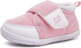 img 4 attached to 👟 Cozy and Cute: BMCiTYBM Baby Shoes for Winter Walks - Non Slip Infant Sneakers for Boys and Girls 6-24 Months