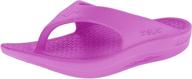 telic ladies' thong sandals logo