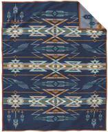 pendleton star watchers blanket robe logo