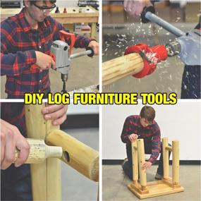 img 1 attached to 🪓 Lumberjack Tools TTR0500: Premium 1/2" Pro Log Tenon Cutter for Precise Woodworking