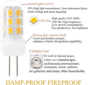 img 1 attached to 💡 AC120V Dimmable 30 35W Halogen Equivalent: Unparalleled Lighting Efficiency in One Package!