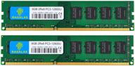 💾 rasalas 16gb ddr3l 1600 мгц udimm 2x8gb pc3l-12800 озу - двухканальный dimm с двумя ранками, non-ecc, небуферизованная оперативная память для настольных пк логотип