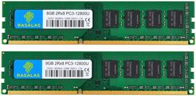 img 4 attached to 💾 Rasalas 16GB DDR3L 1600 МГц UDIMM 2x8GB PC3L-12800 ОЗУ - двухканальный DIMM с двумя ранками, Non-ECC, Небуферизованная оперативная память для настольных ПК