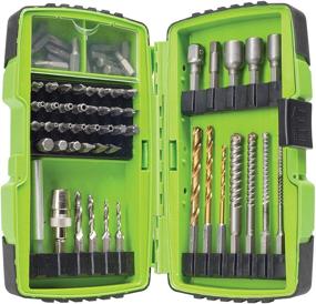 img 3 attached to Enhance Your Electrician Toolkit with Greenlee DDKIT 1 68 Electricians Driver 68 Piece Set