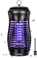 amufer bug zapper: high voltage electric pest zapper with 🦟 15w lamp bulb - effective mosquito killer for outdoor and indoor use logo