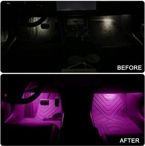 img 2 attached to CHCSHH Tesla Model 3/Y/X/S Ultra-Bright Interior LED Lights Bulbs Kit Accessories