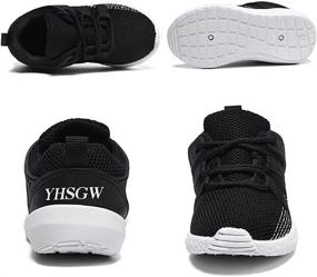 img 2 attached to 👟 YHSGW Sneakers: Breathable Lightweight Boys' Shoes for Sneaker Enthusiasts