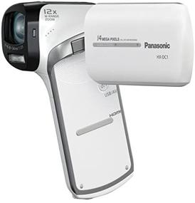 img 2 attached to Panasonic HX-DC1W Stylish Dual HD Pocket Camcorder With 5X Optical Zoom And 3-Inch LCD Screen (White)