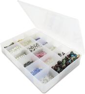 beadalon bead box: organize your beads with a 7-inchx11-inch 17 bin storage solution logo