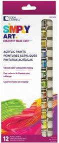 img 1 attached to 🎨 Enhance Your Artistry with Loew-Cornell Simply Art Acrylic Paints 12 ct.