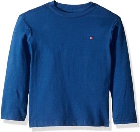 img 1 attached to Tommy Hilfiger Dustin Bex Jersey Sleeve Boys' Clothing in Tops, Tees & Shirts