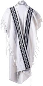 img 4 attached to Silver Kosher Tallit Mishcan Hathelet Women's Accessories