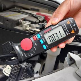 img 4 attached to 🔌 Powerful DC Current Clamp Meter with Auto-Ranging Digital Display and Live Check - 6000 Counts Amp Ohm Hz Measurement V-Alert Voltage Tester included