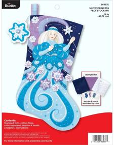 img 2 attached to Bucilla 86937E Snow Queen Applique