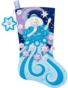 img 1 attached to Bucilla 86937E Snow Queen Applique