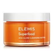 🌱 elemis superfood aha glow cleansing butter, 3 oz. logo