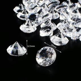 img 3 attached to OUTUXED Рассеивающие кристаллы Драгоценные камни Декорации