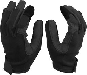 img 2 attached to Mil Tec Mens Touch Gloves Black