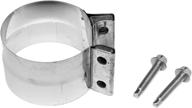 dynomax 33276 stainless 🔩 steel band clamp with enhanced hardware logo