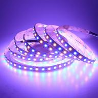 ledenet 16.4ft super bright led light strip: rgbww 5m flexible rope light 24v with smd 5050 360leds – warm white and rgb color options логотип