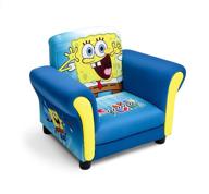 🪑 nickelodeon spongebob upholstered chair by delta children logo