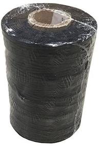 img 1 attached to 🔗 Weno Networks Black Waxed Lacing Cord Twine/Cable Tie Down: Polyester, 9-Ply, 187 Yards, 562 Feet, 150 lbs Tensile Strength - Made in the USA